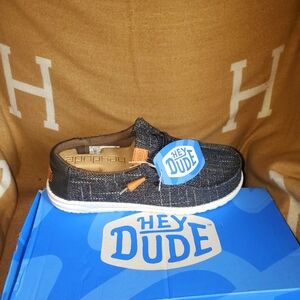 Hey Dude Men's Wally Plaid Shoes New Men's Size 9